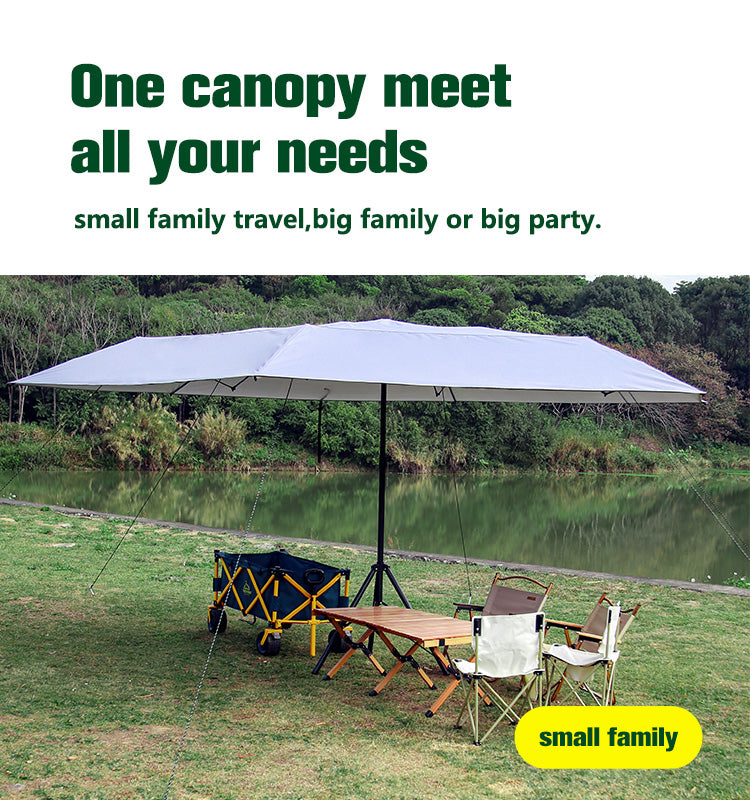 Outdoor sunshade umbrella, portable canopy