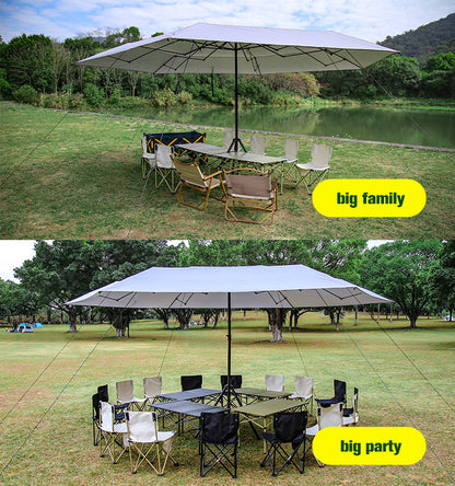 Outdoor sunshade umbrella, portable canopy